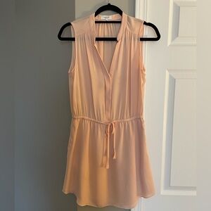 Babaton Pink Silk Dress